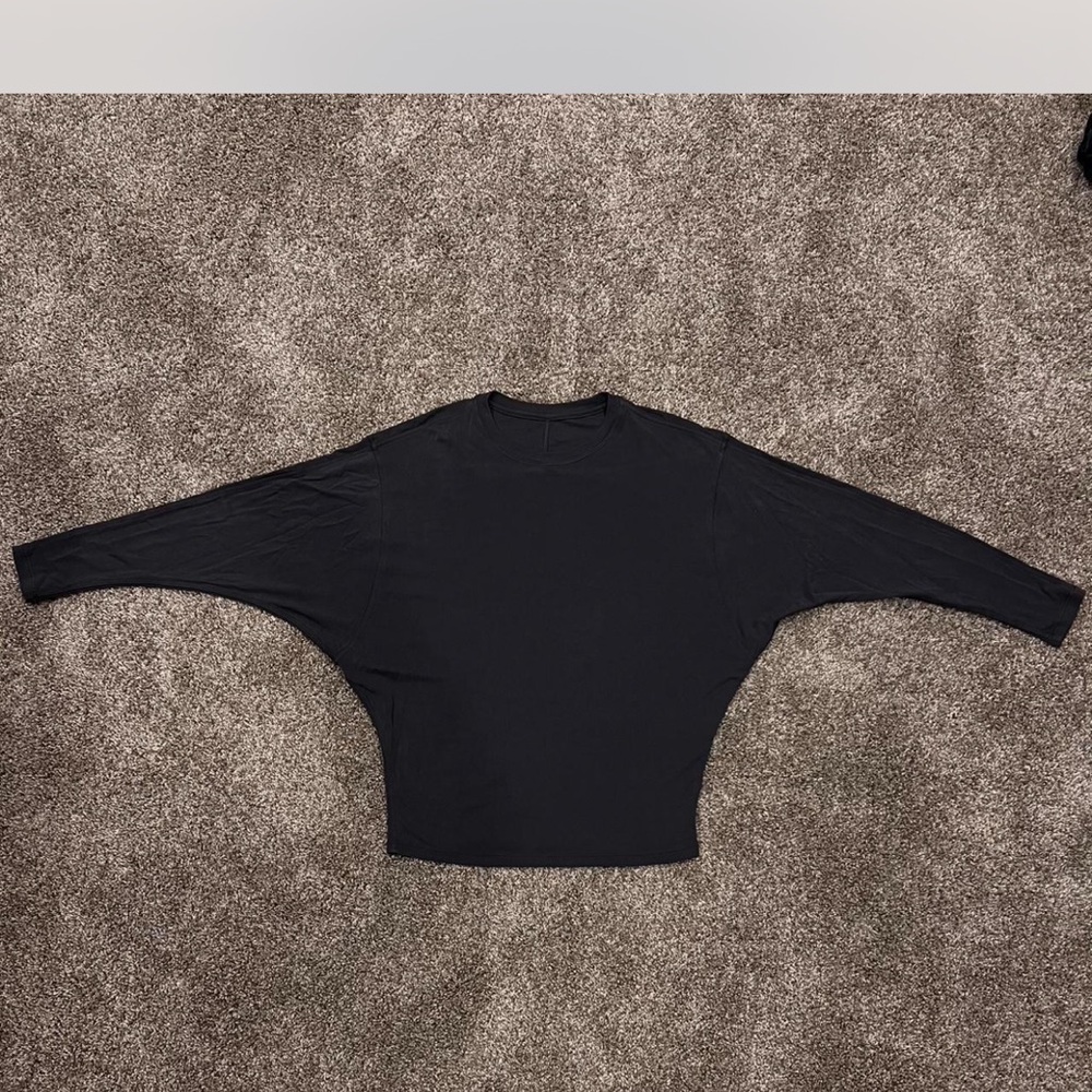 Lululemon Charcoal Grey Long Sleeve Top